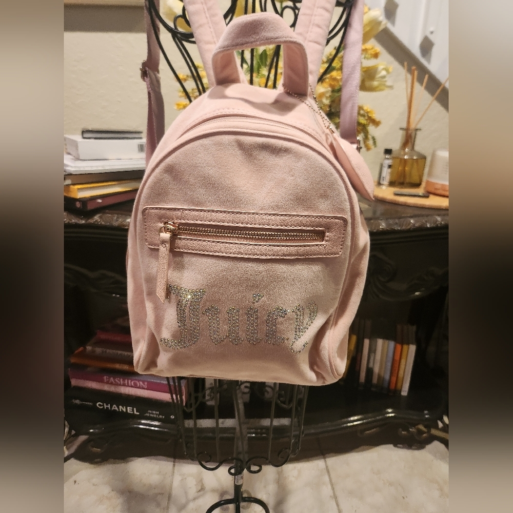 Juicy Couture Pink Diamond Big Spender Backpack